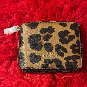Coach Leopard Jewelry Box